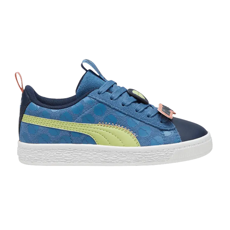 

Кроссовки Puma Playmobil x Suede Classic Little Kid Mix-And-Match, синий