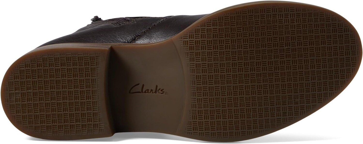 Женские ботинки Clarks Camzin Loop с круглым носом, темно-коричневый — фото 3