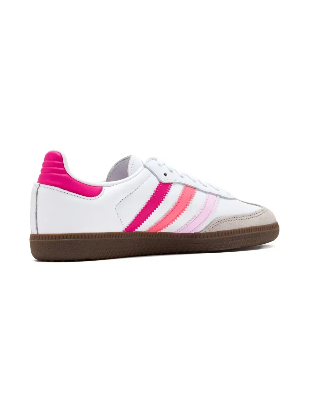 Кожаные кроссовки Samba Adidas Kids, белый — фото 2
