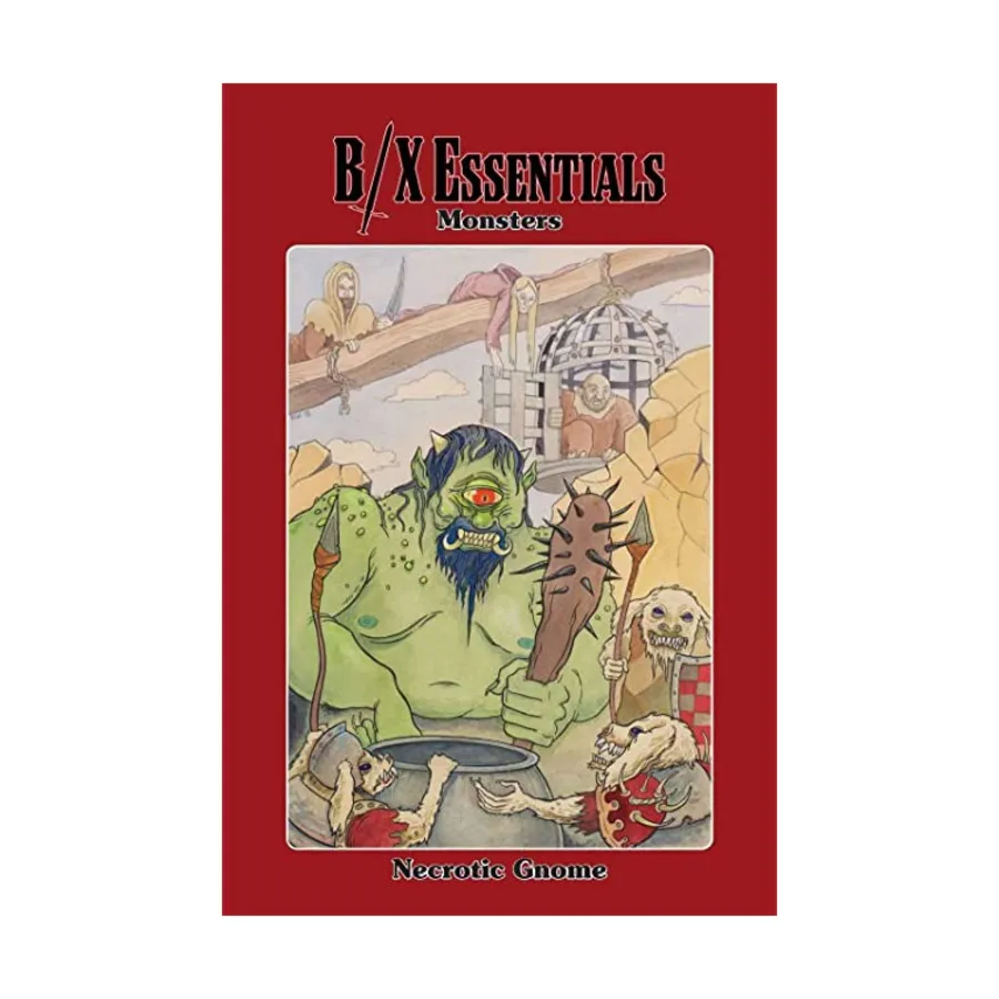 

Monsters, B/X Essentials, мягкая обложка