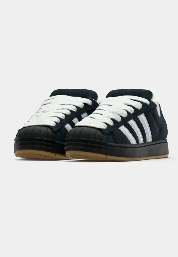 Унисекс скейтерские кроссовки superstar Adidas Originals, Core Black/Footwear White — фото 3