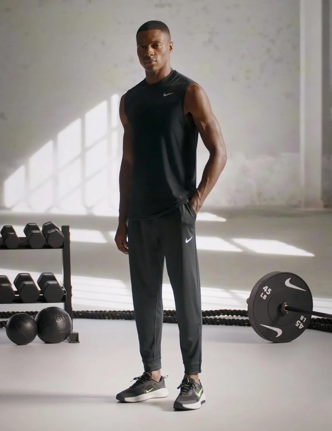 Кроссовки Nike MC Trainer 3 для тренировок, мужские, модель FQ1831, Black — фото 3