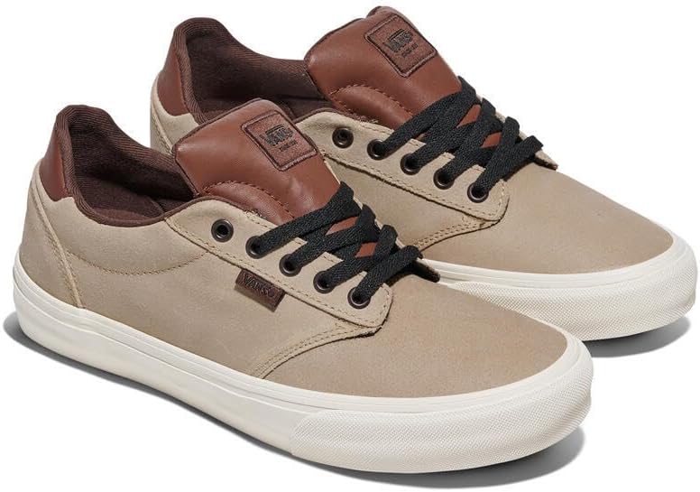 Vans мужские Atwood Deluxe Shoe | низкие модные кроссовки для работы, прогулок и повседневной носки, Soft Suede Brown/Brown — фото 3