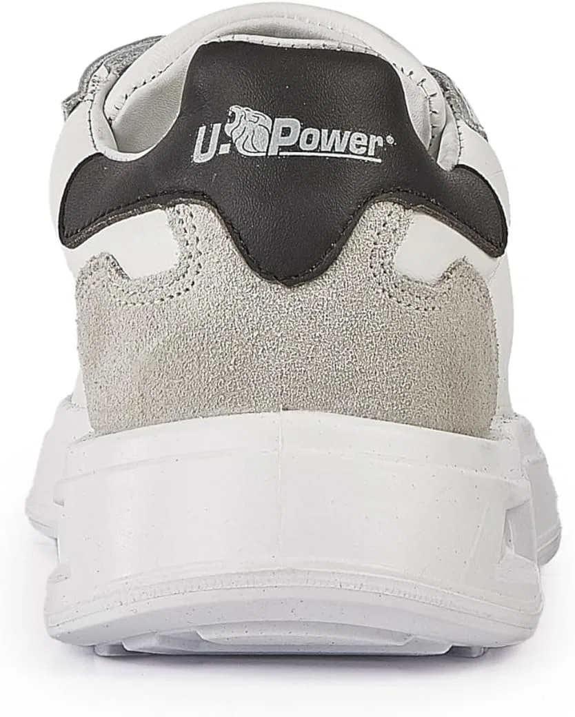 U Power Кроссовки U-Power Urban Lifestyle из мягкой кожи, низкие, с нескользящей подошвой и вставкой Infinergy, идеально подходят для повседневного использования. Цвет: ореховый, белый, черный, бежевый — фото 3