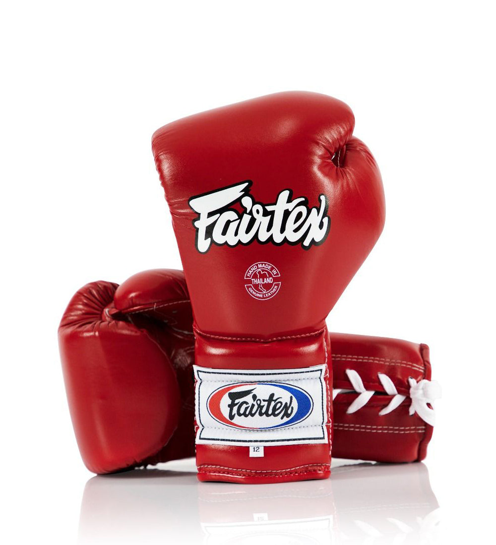 

Перчатки Fairtex Pro Training Gloves Mexican Style, красный