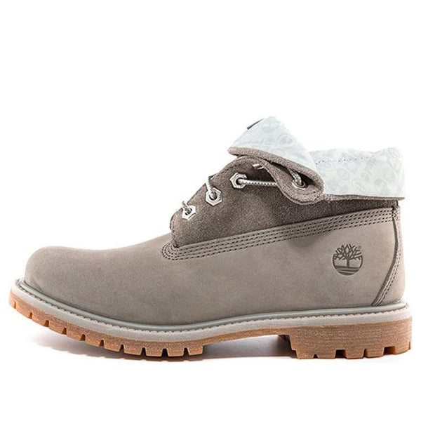 Кроссовки roll top boots basic 'medium grey with light grey' Timberland, серый