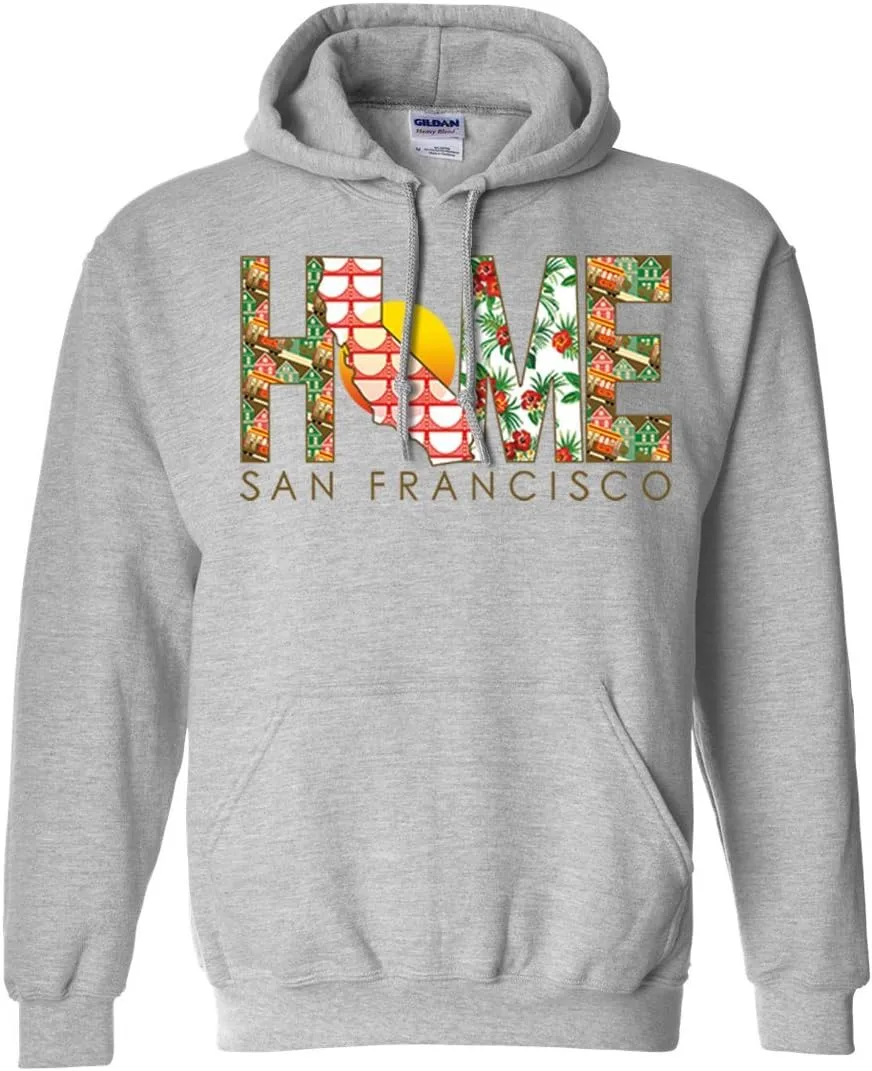 

Толстовка с капюшоном San Francisco Home Dolphin Shirt Co
