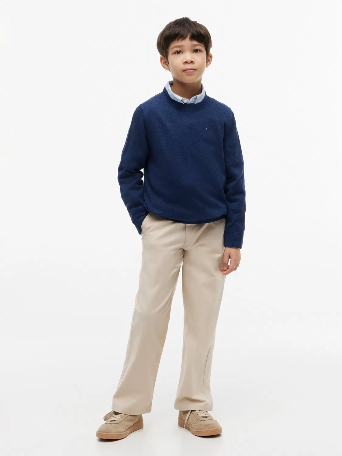 Свитер Tommy Hilfiger, Navy — фото 4