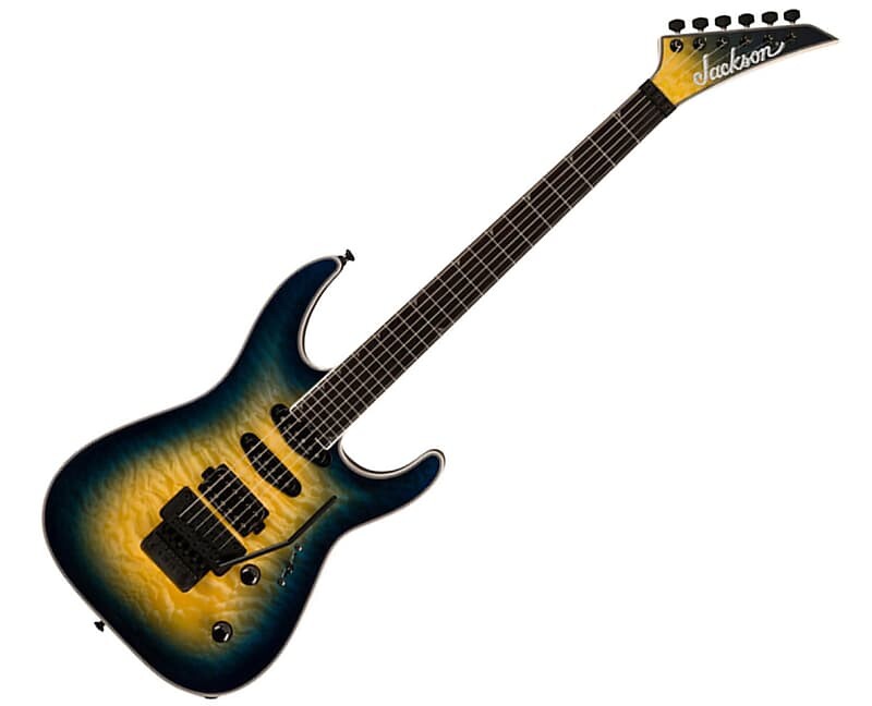 

Электрогитара Jackson Pro Plus Series Soloist SLA3Q - Amber Blue Burst