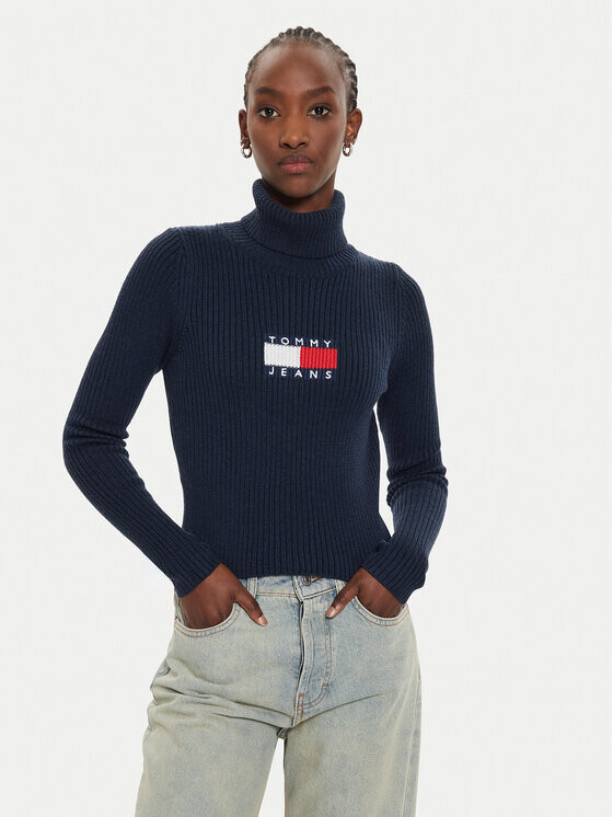 

Водолазка стандартного кроя Tommy Jeans, синий