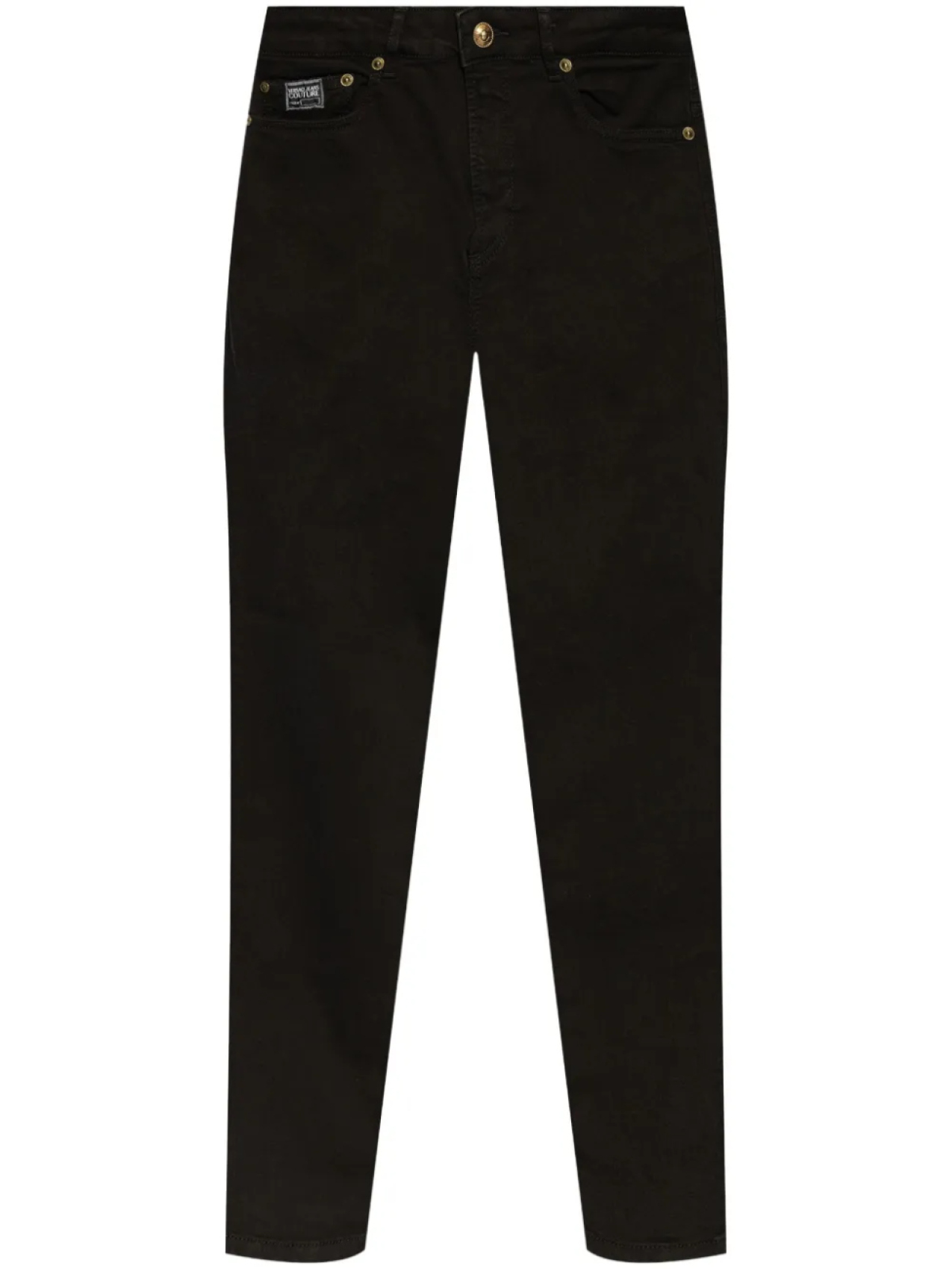 

Джинсы Versace Jeans Couture с нашивкой-логотипом, черный