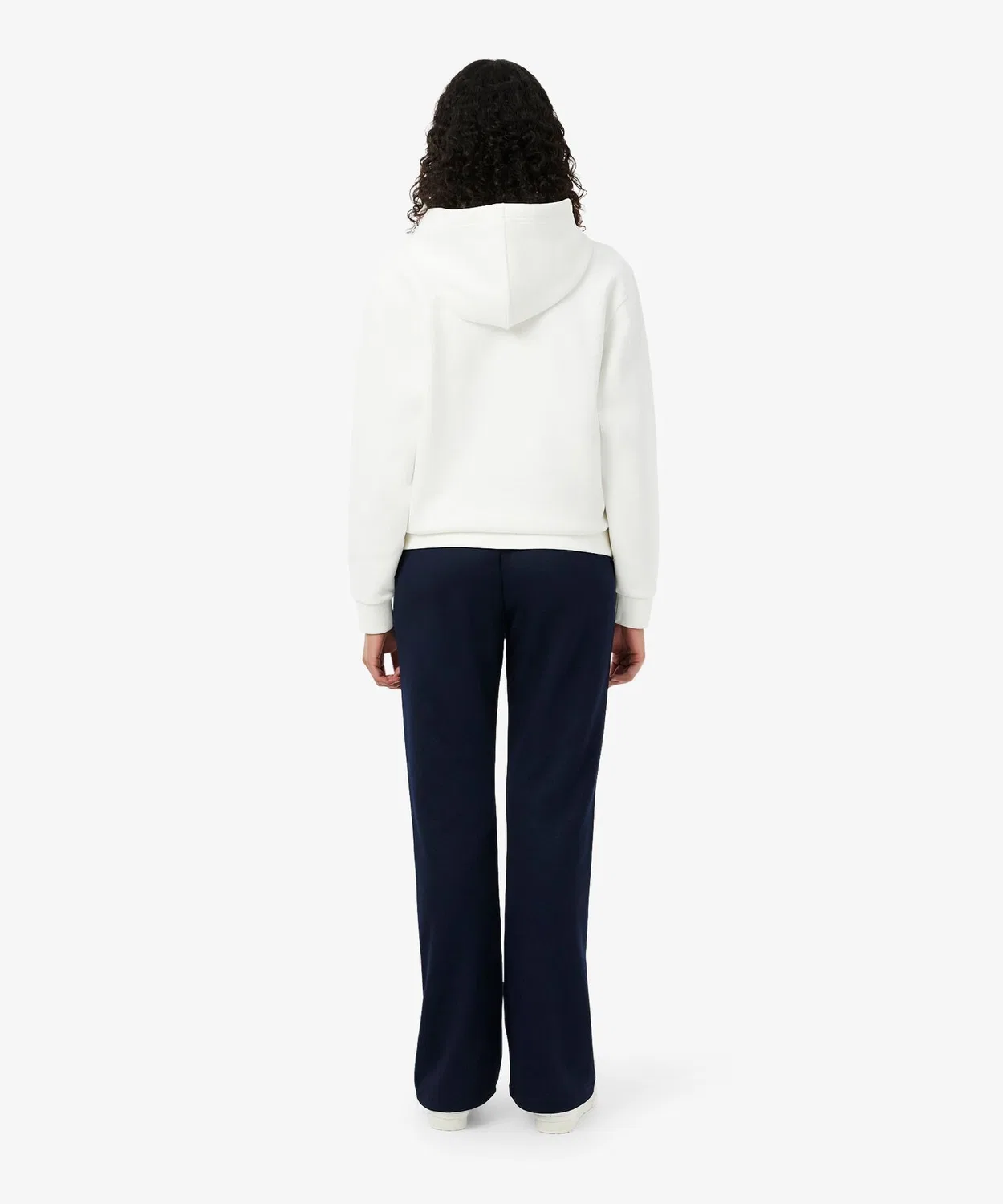 Штаны спортивные фларе Organic Cotton Blend, коричневые — фото 3