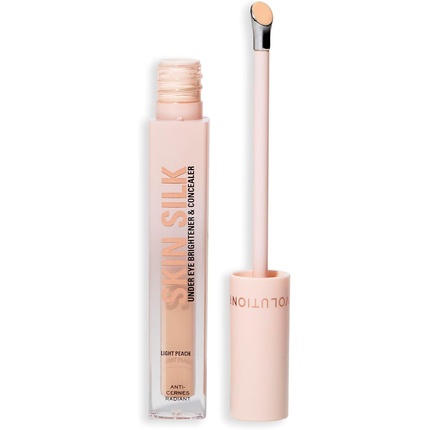 

Revolution Skin Silk Radiant Serum Осветляющая сыворотка для кожи под глазами Увлажняет и разглаживает Revolution Beauty