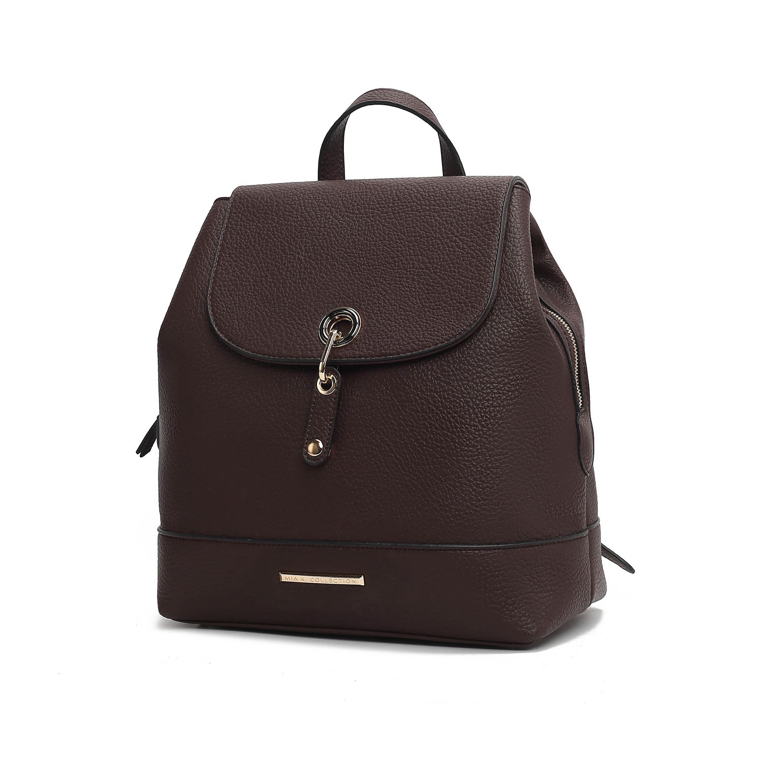 

Стильный дорожный рюкзак-сумка из веганской кожи Laura для женщин от Mia K MKF Collection By Mia K., Coffee