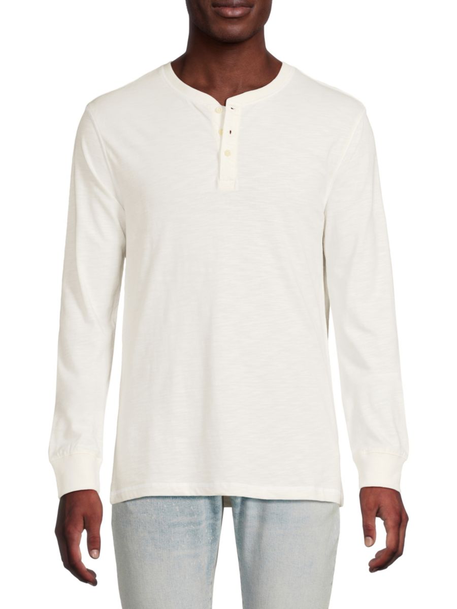 

Рубашка хенли из органического хлопка Scotch & Soda, белый