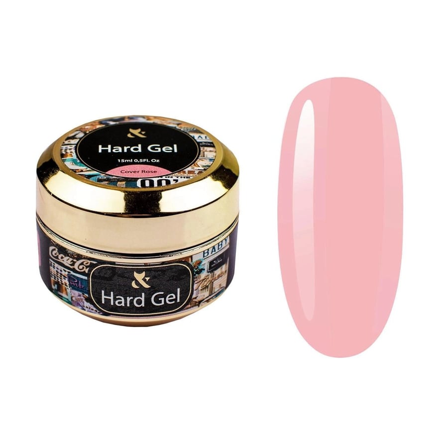 

Fox Hard Gel Cover Rose 15мл TM F.O.X