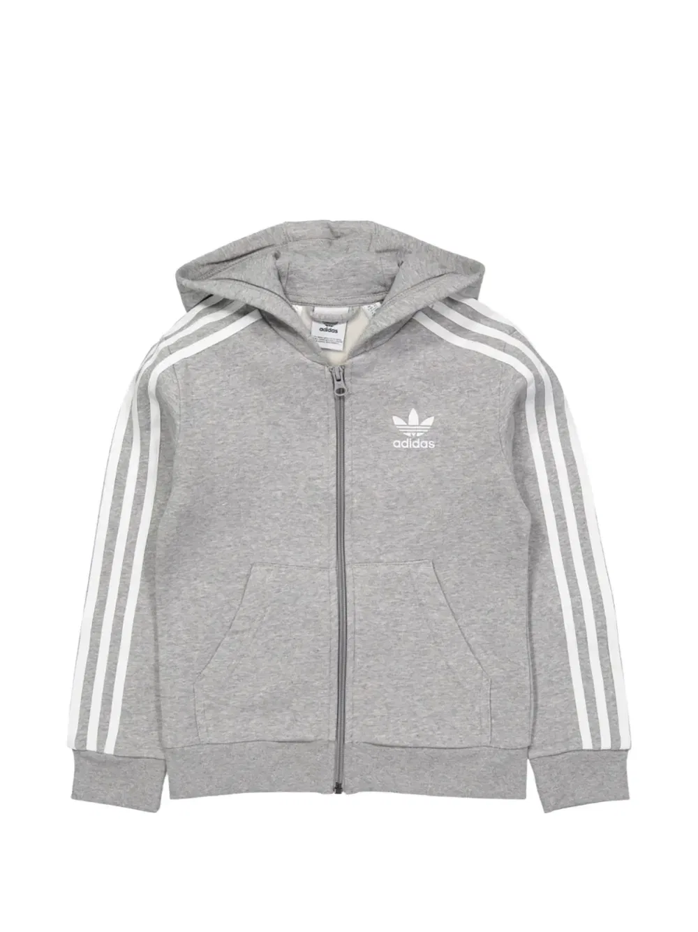 Толстовка с застежкой-молнией Adidas Kids, серый