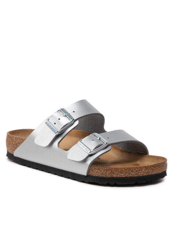 

Домашние тапочки Birkenstock, серебряный