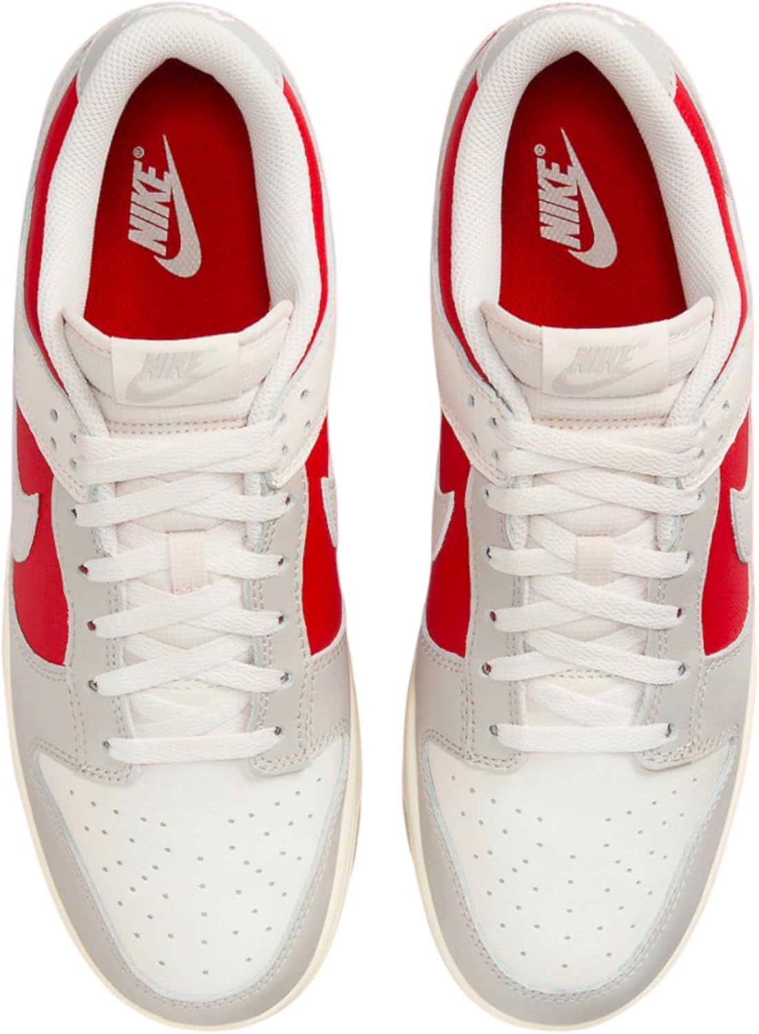 Мужские кроссовки Nike Dunk Low, красный — фото 3