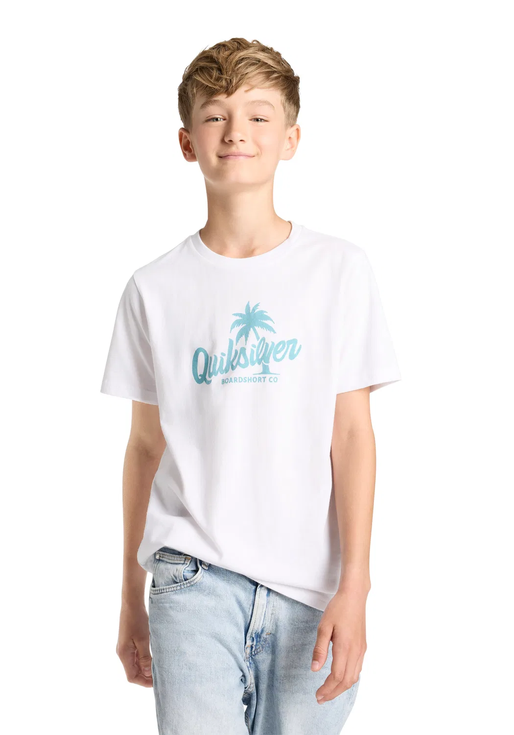 Футболка Quiksilver, Lavender/White — фото 2