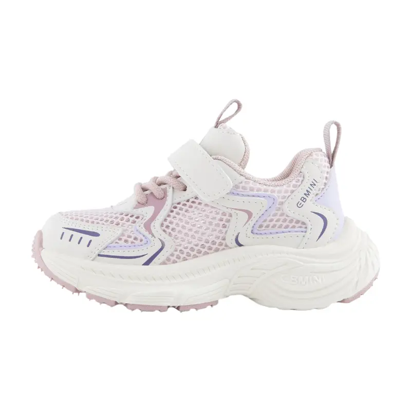 

Детская повседневная обувь для дошкольников EBMINI, бежевый/фиолетовый