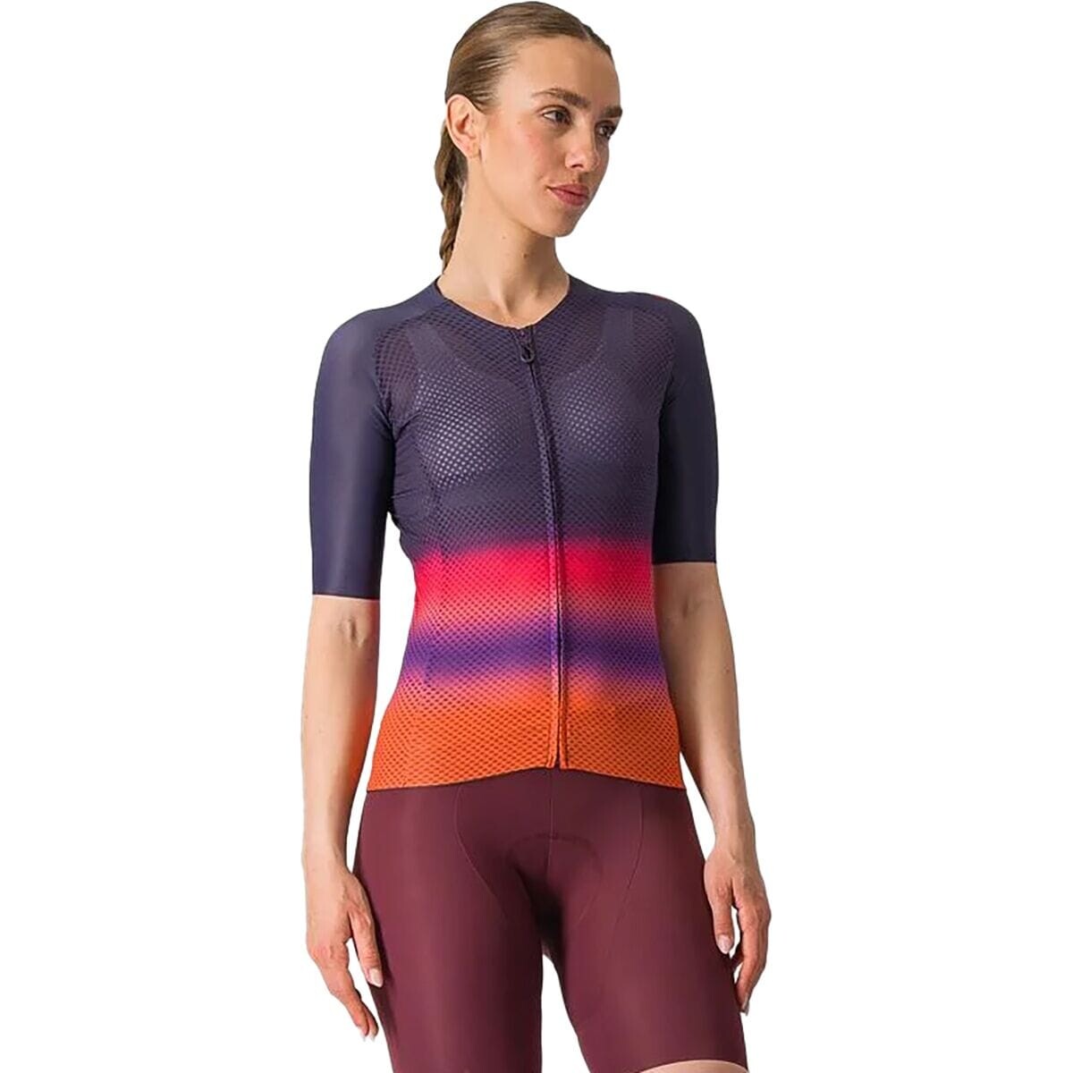 

Джерси climber's 4.0 Castelli, цвет night shade/pink-orange