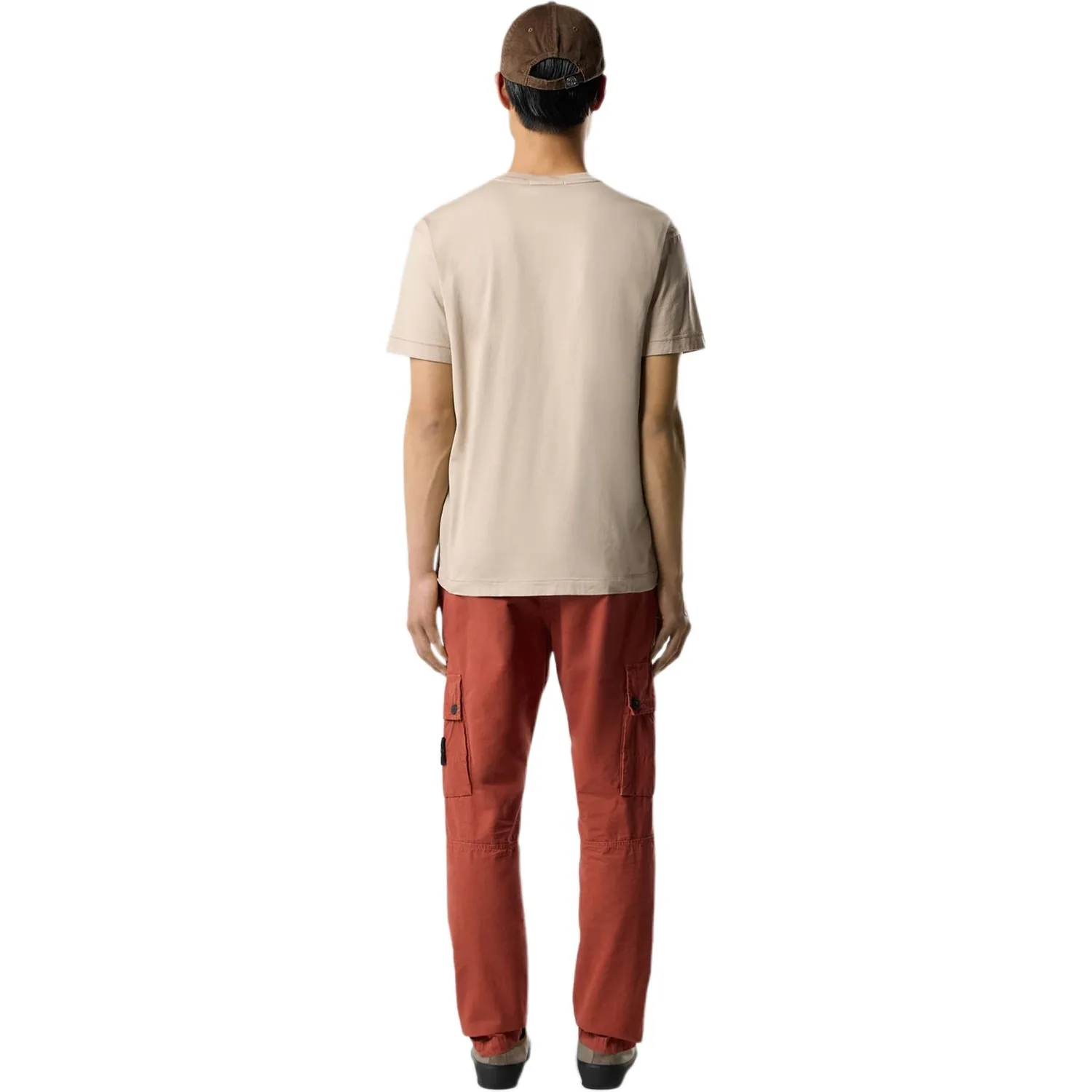Футболка мужская Sand с круглым вырезом STONE ISLAND, sand — фото 4