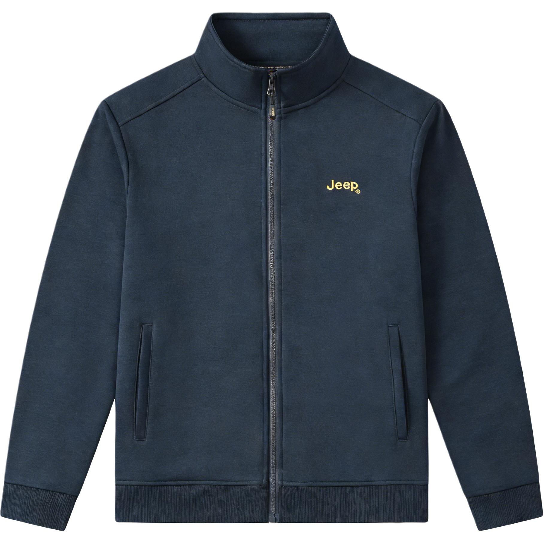 

Кардиган с лацканами Unisex Lapel Moderate Jeep, темно-синий
