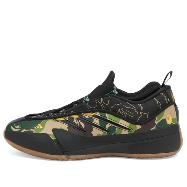 

Кроссовки Bape dame9 Adidas, черный
