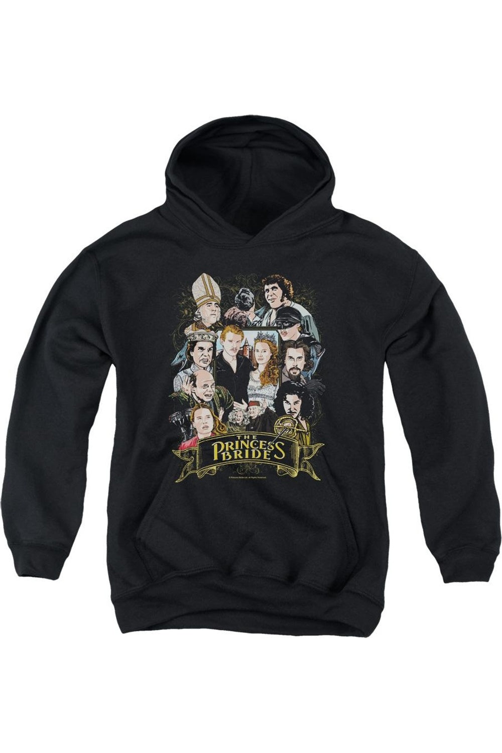 

Толстовка с капюшоном Princess Bride "Вечная молодость" Gildan, черный