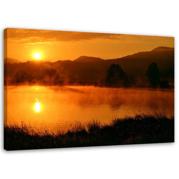 

Фреска Feeby Sonnenuntergang Landschaft, оранжевый