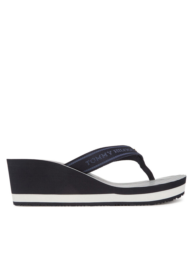 Шлепанцы Th Stripes Wedge Beach Sandal Fw0Fw08521 Tommy Hilfiger, синий
