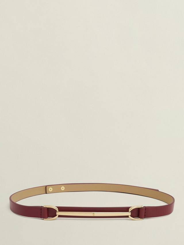 

Кожаный ремень Daphne с пряжкой Hobbs, Beryl Red