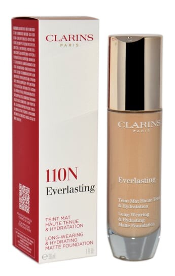

Тональный крем Everlasting, 110n Медовый тональный крем для лица, 30 мл Clarins
