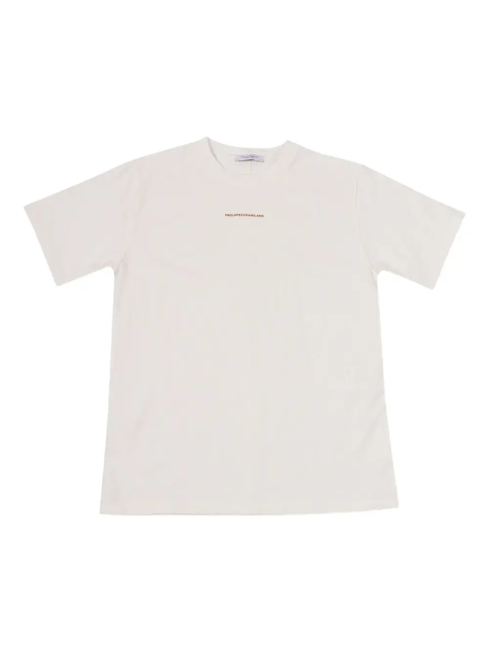 

Футболка с логотипом Paolo Pecora Kids, бежевый