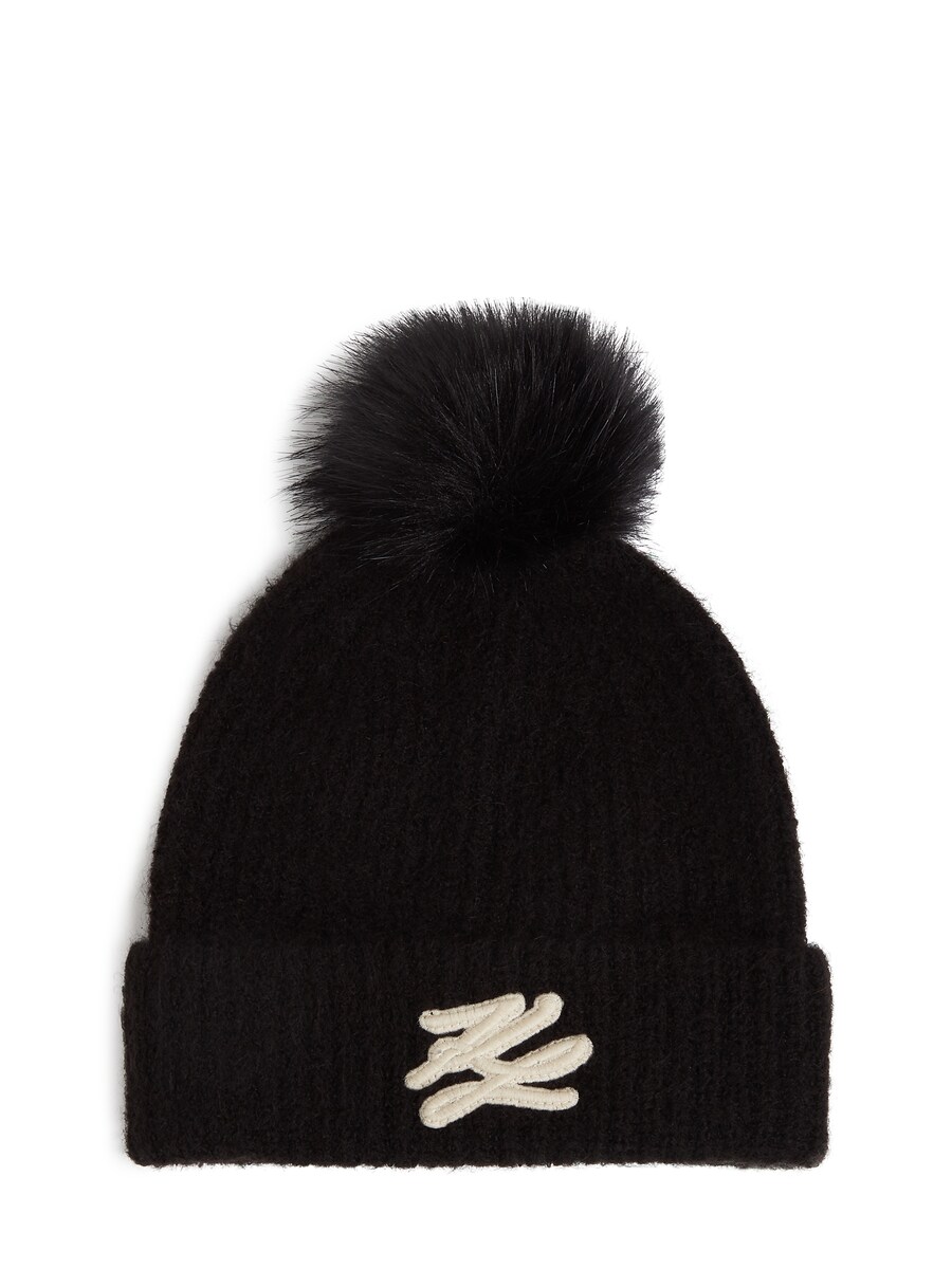 

Шапка Karl Lagerfeld Beanie, черный