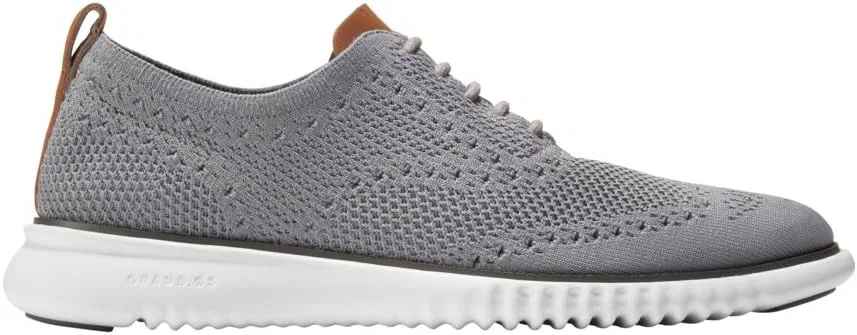 Мужские оксфорды Cole Haan 2.Zerogrand Stitchlite, Ironstone Magnet Optic White — фото 3