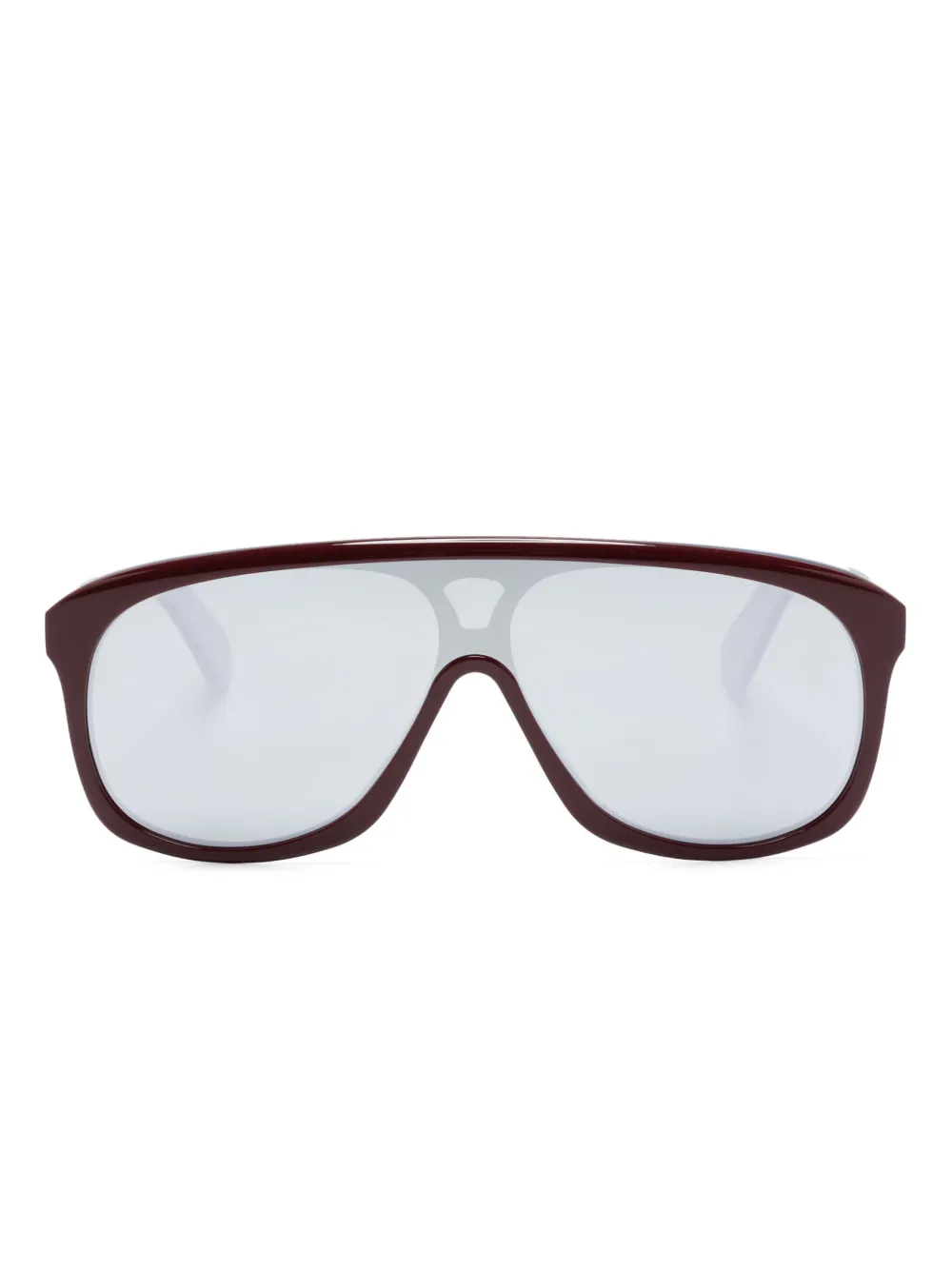 

Солнцезащитные очки-маска Jasper Chloé Eyewear, красный