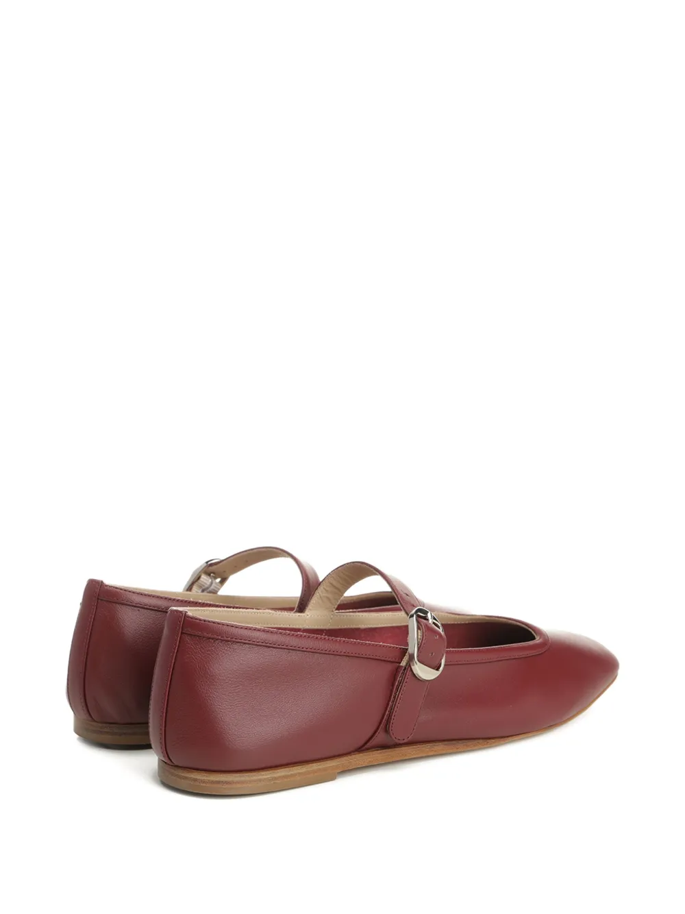 Балетки с пряжками Le Monde Beryl, коричневый — фото 3