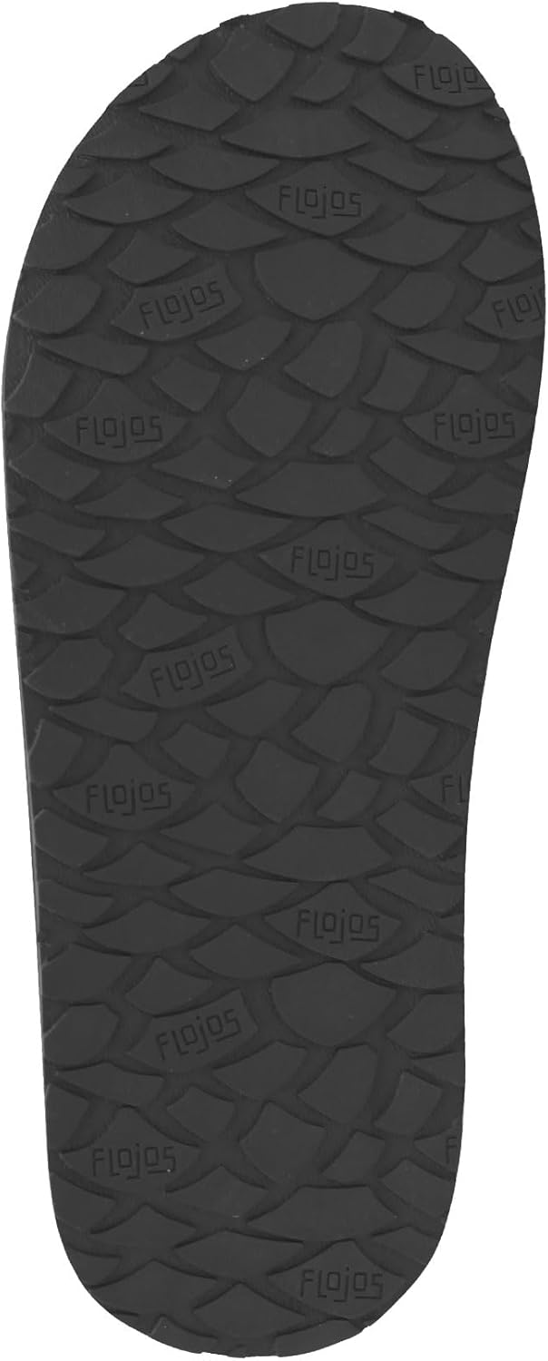 Мужские сандалии Flojos Cuero, искусственная замша с тканевой подкладкой, Charcoal — фото 4
