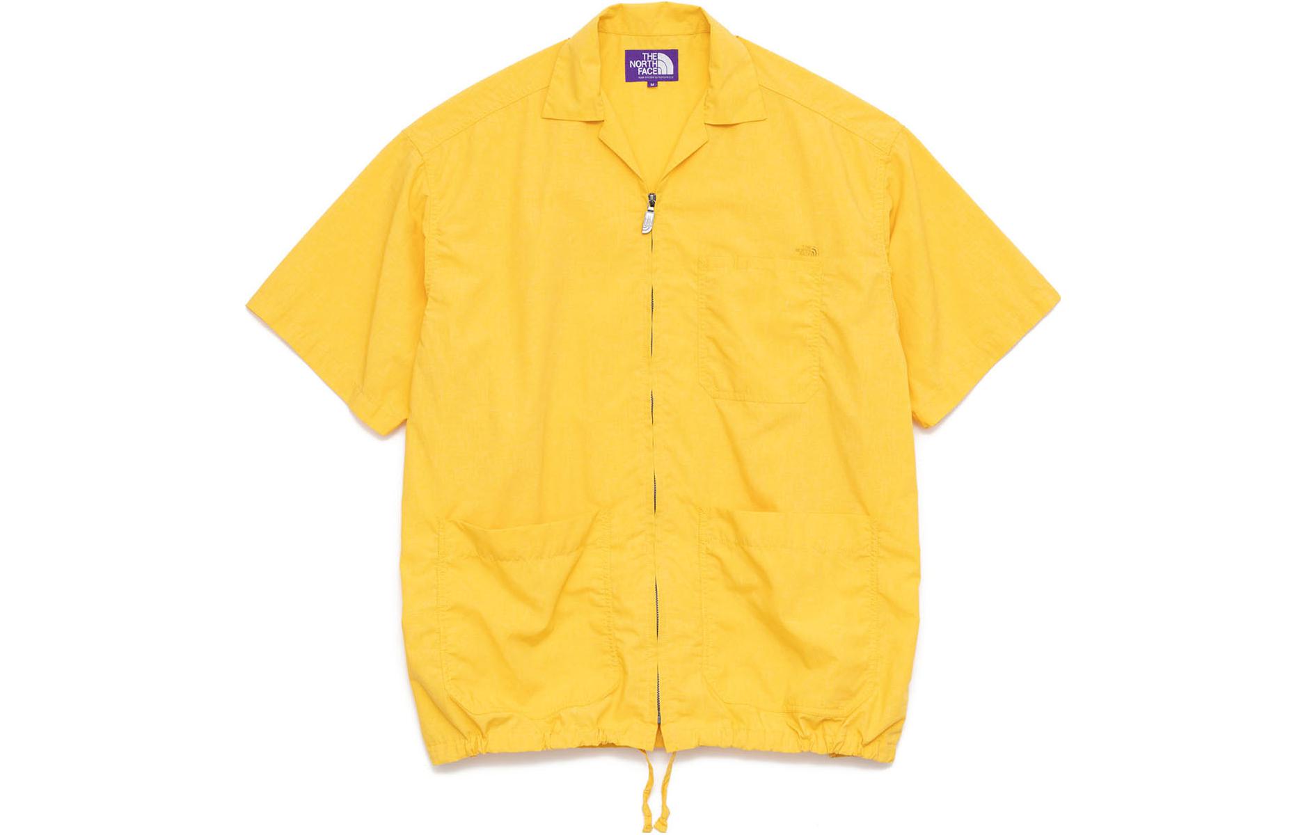 

THE NORTH FACE PURPLE LABEL Рубашка мужская желтая