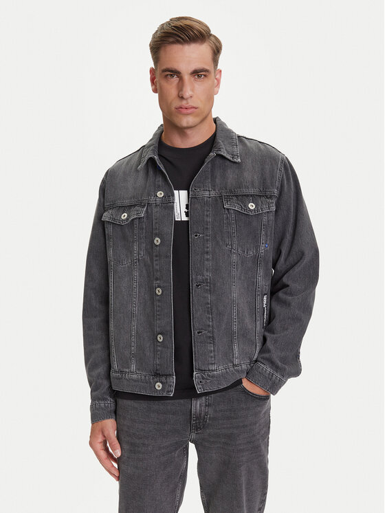 

Джинсовая куртка regular fit A3M14062 Karl Lagerfeld Jeans, серый