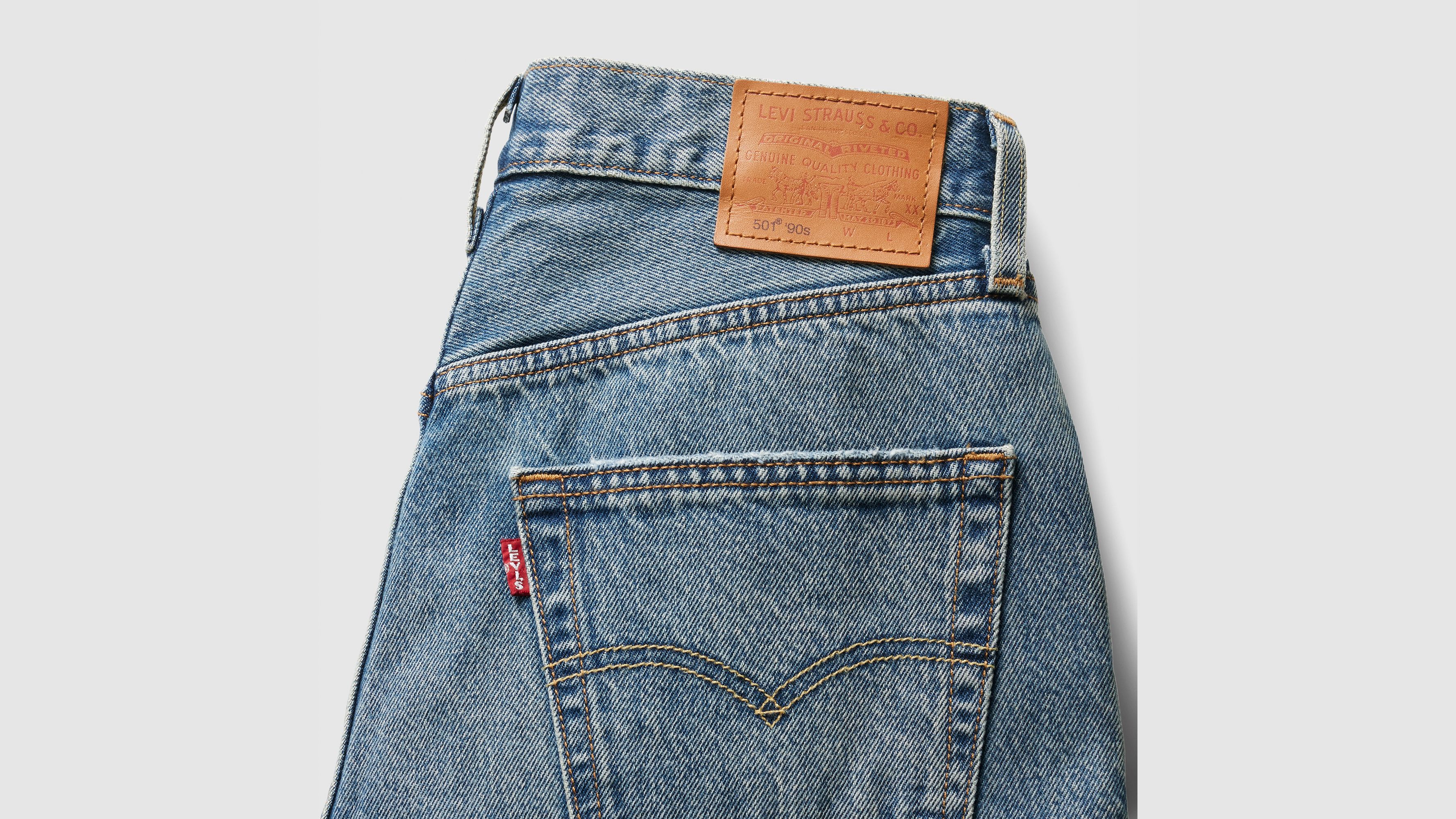 Женские джинсы 501 90-х годов Levi's, цвет Verified Vintage - Medium Wash — фото 4