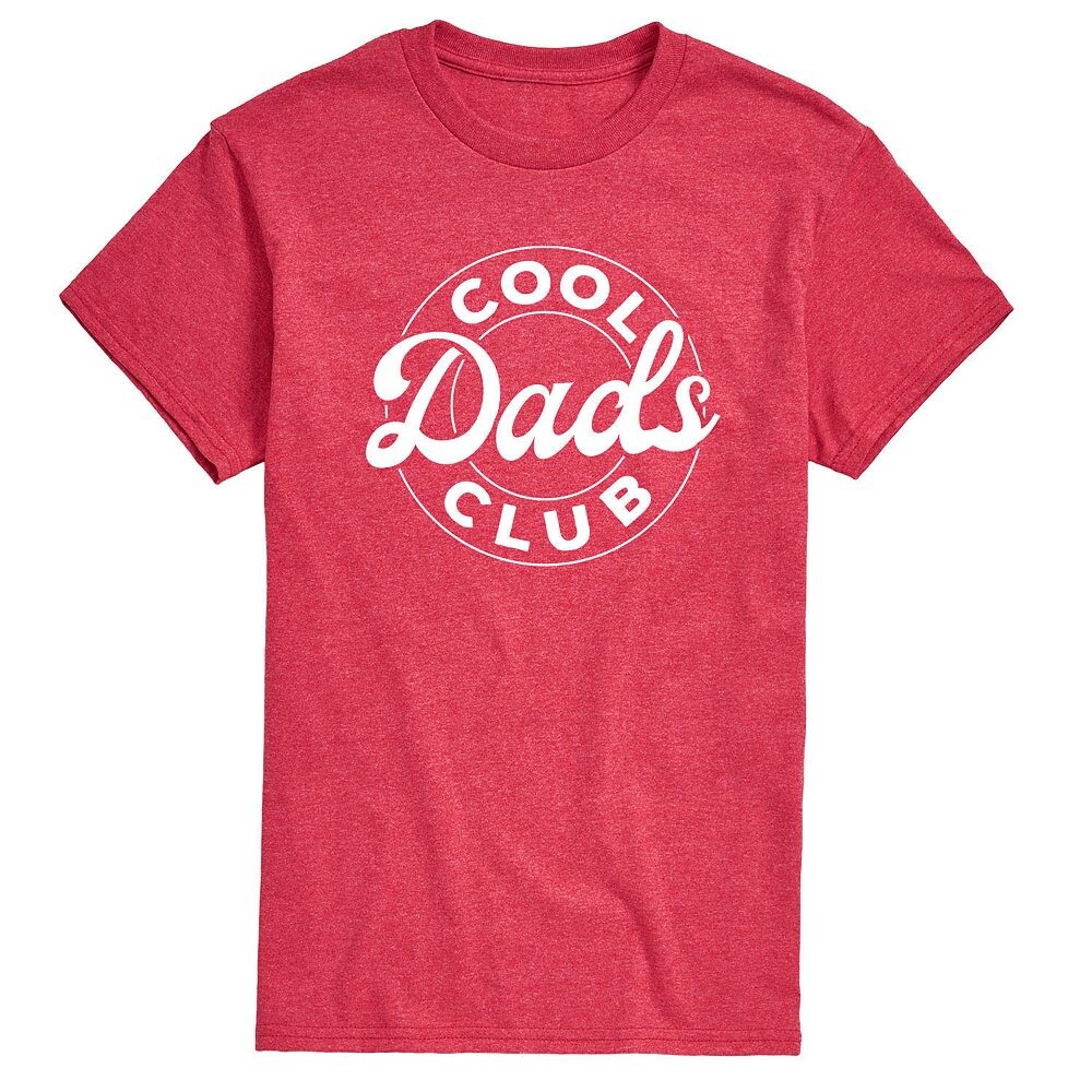 

Мужская футболка с рисунком Cool Dads Club Licensed Character, красный