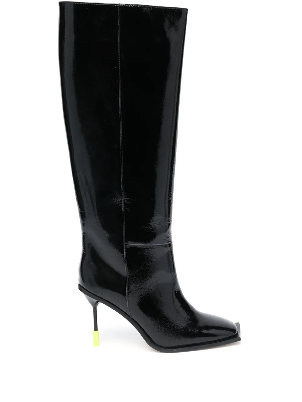 Лакированные сапоги MSGM, черный