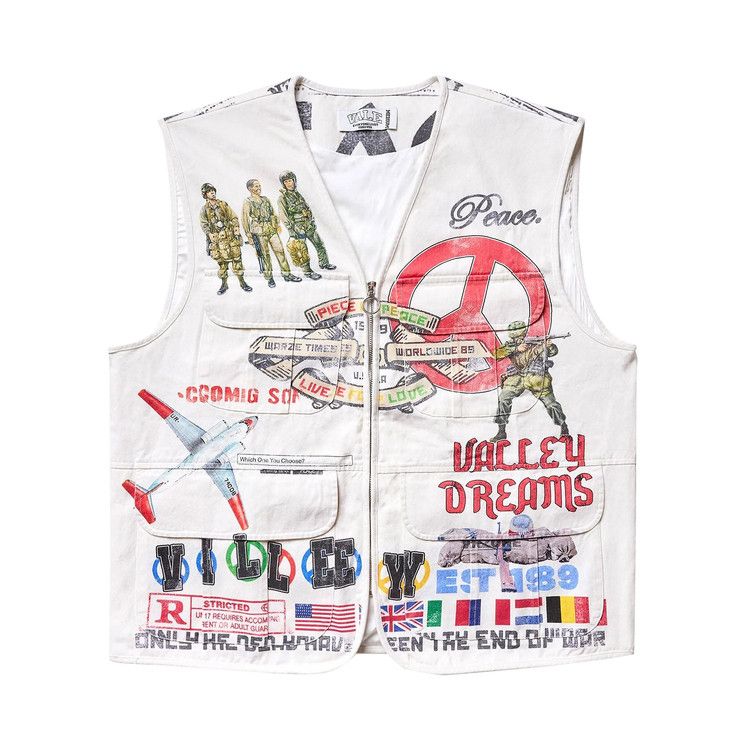 

Утепленный жилет Vale Forever War Vest, White