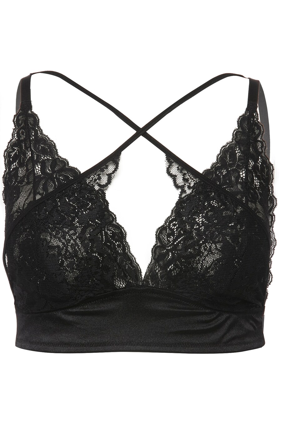 

Бюстгальтер Ulla Popken Bralette Bra, черный