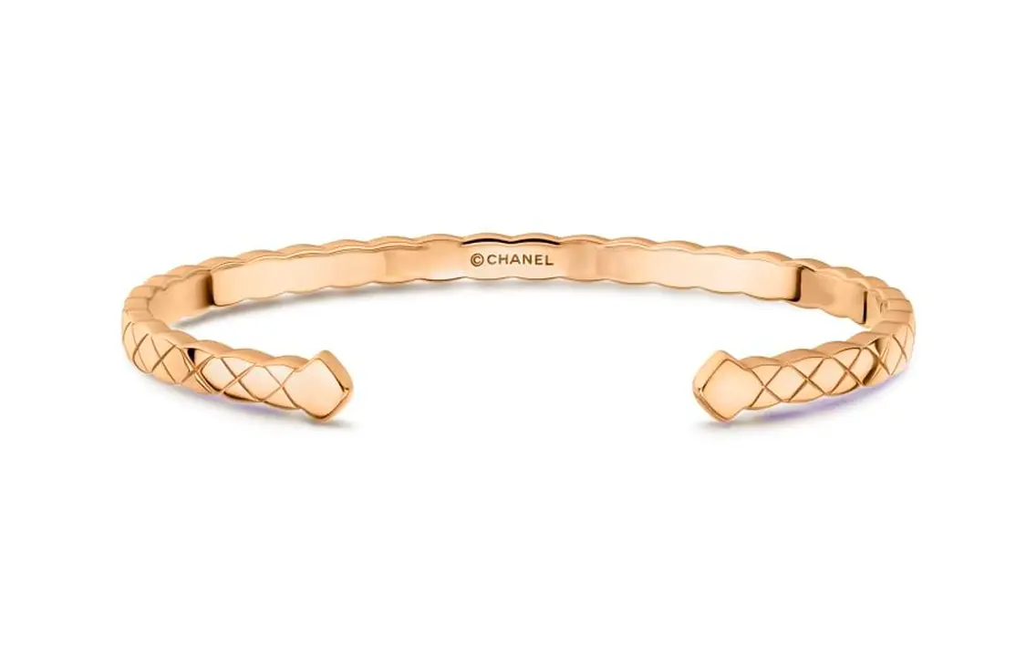 

CHANEL Браслет CoCo Crush 18K Gold Bangles Women's Rose Gold