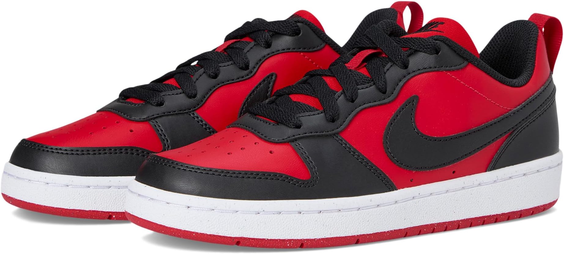 

Кроссовки Nike Kids Court Borough Low Recraft, University Red/Black/White