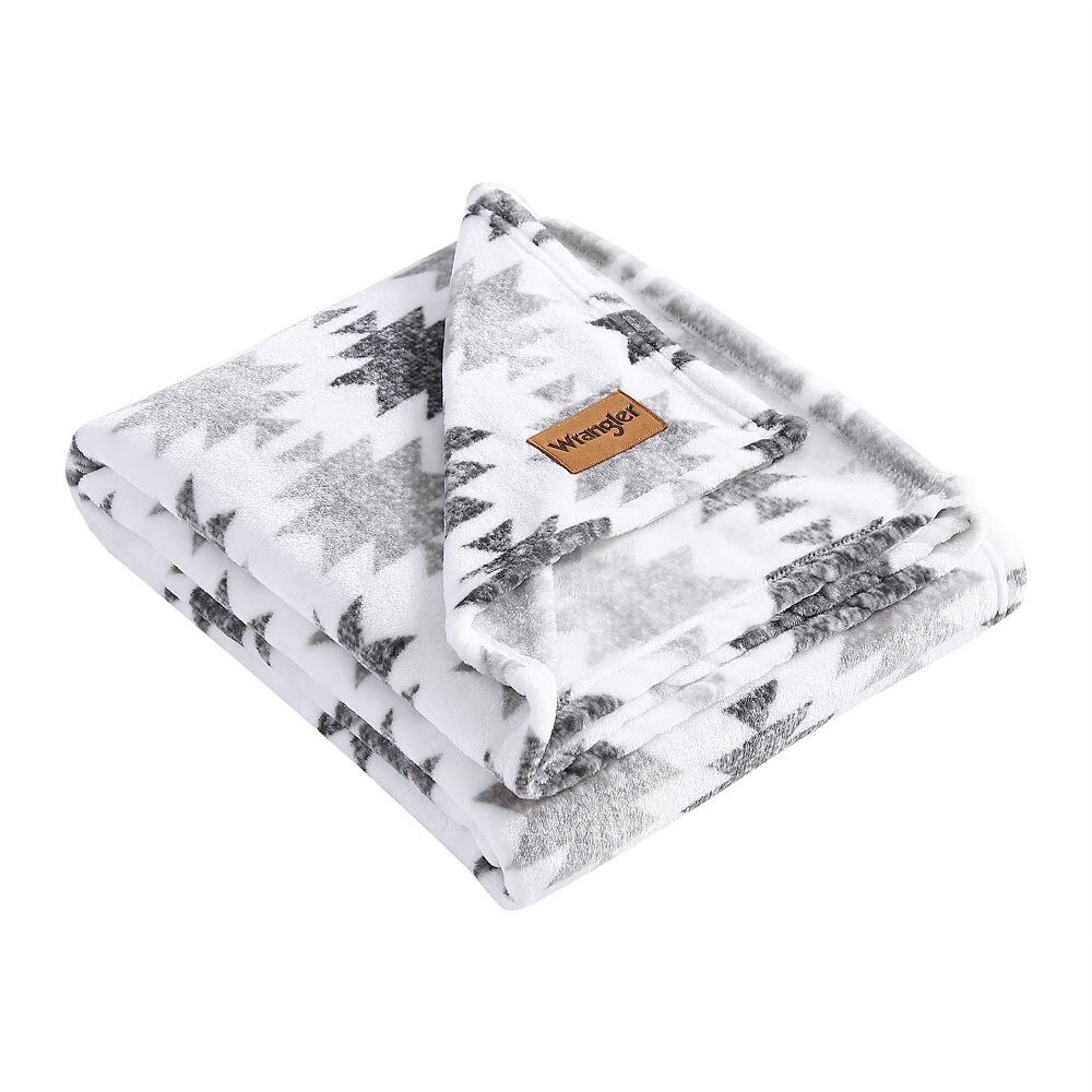 

Плед Wrangler Canyon Ikat, серый
